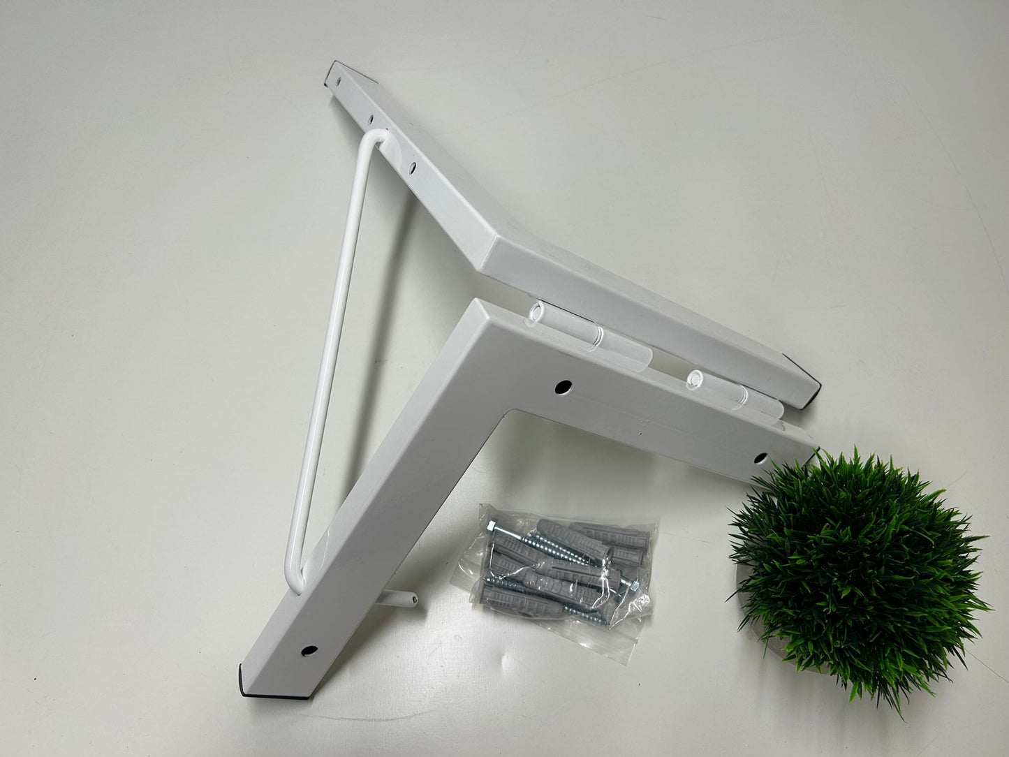 Tendedero plegable de pared 3 cuerdas blanco básico