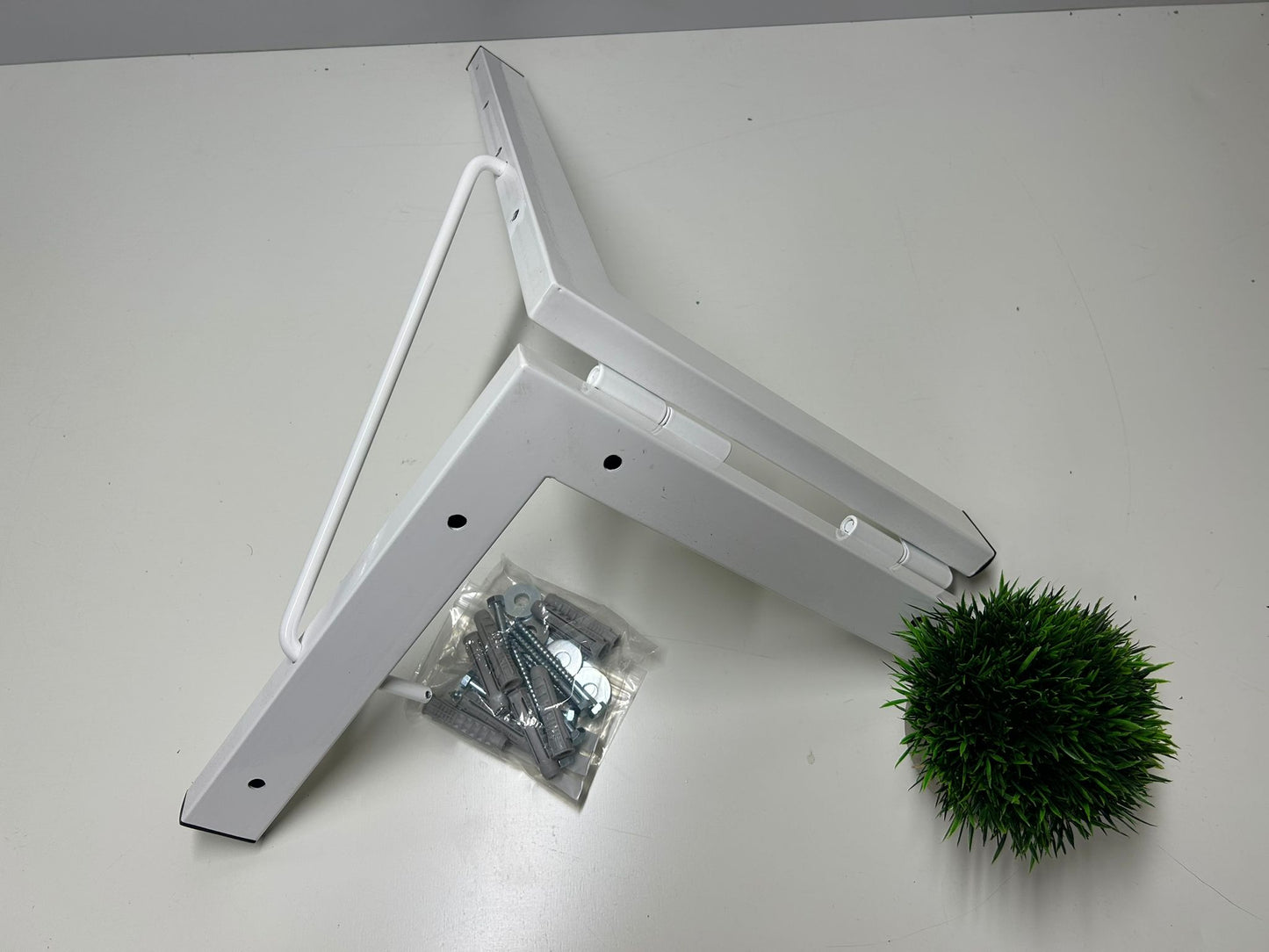 Tendedero plegable de pared 3 cuerdas blanco básico