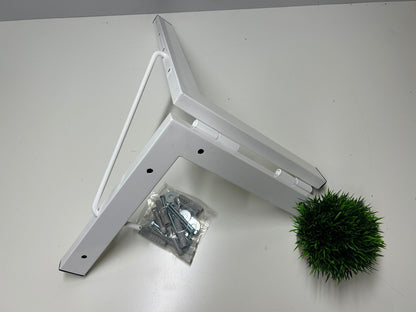 Tendedero plegable de pared 3 cuerdas blanco básico