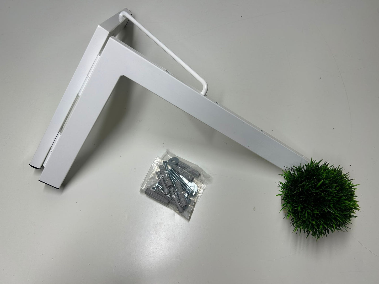 Tendedero plegable de pared 4 cuerdas blanco básico