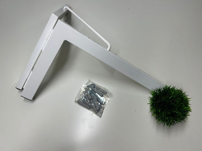 Tendedero plegable de pared 4 cuerdas blanco básico