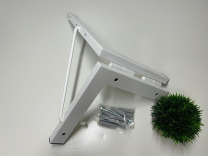 Tendedero plegable de pared 3 cuerdas blanco básico
