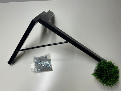 Tendedero plegable de pared 4 cuerdas negro básico