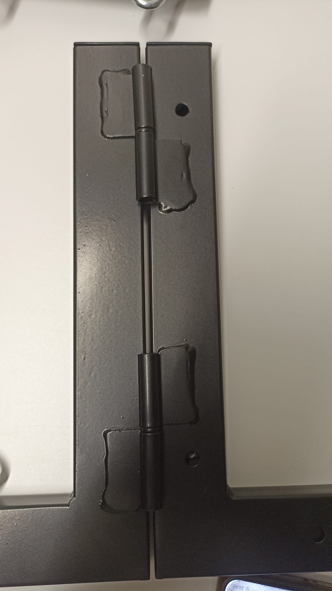 Tendedero plegable de pared 4 cuerdas negro