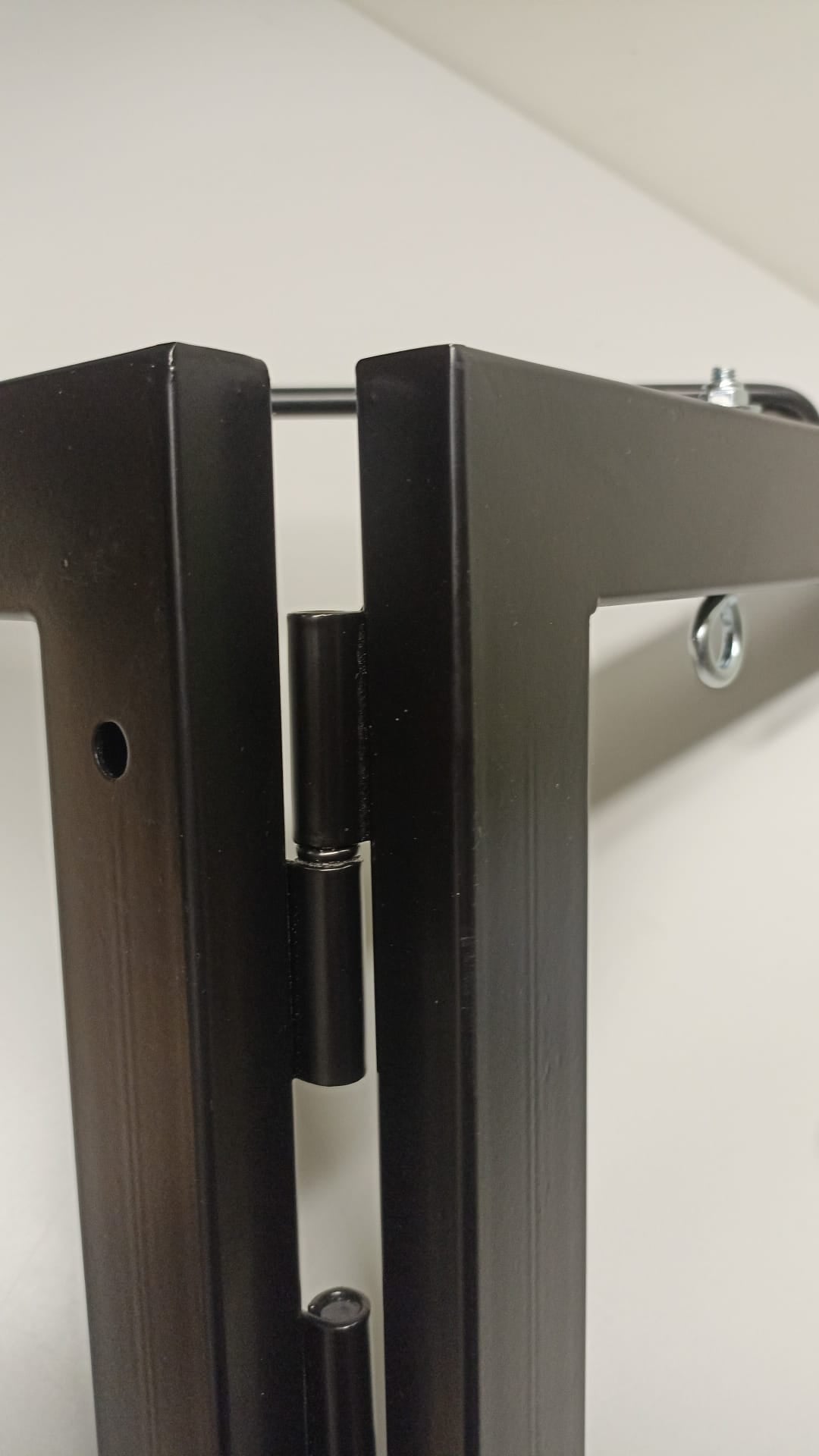 Tendedero plegable de pared 3 cuerdas negro