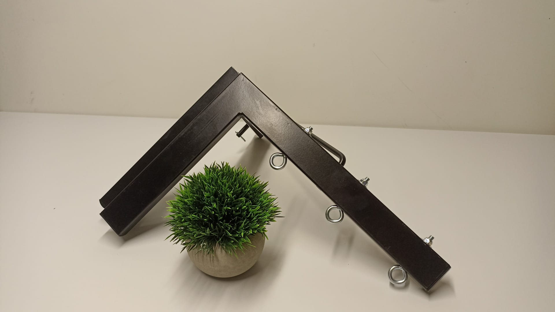 Tendedero plegable de pared 3 cuerdas negro