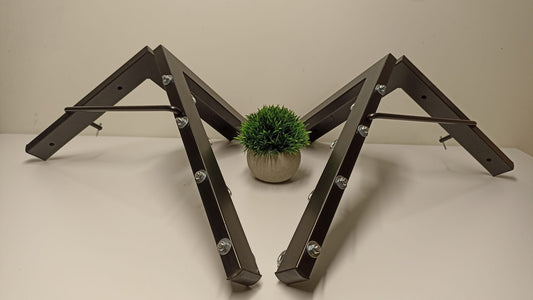 Tendedero plegable de pared 4 cuerdas negro